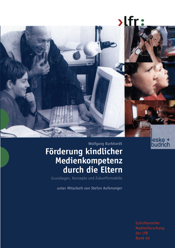 Cover "Förderung kindlicher Medienkompetenz durch die Eltern""