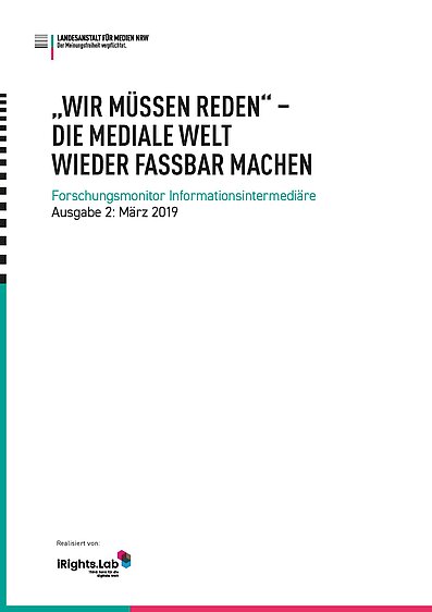 "Wir müssen reden" -