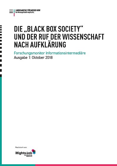 Die "Black Box Society"