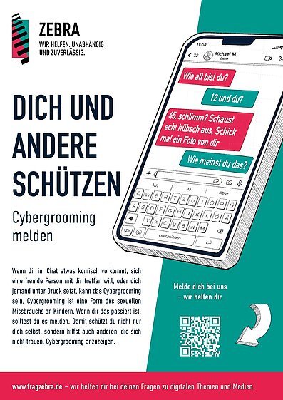 Dich und andere schützen – Cybergrooming melden