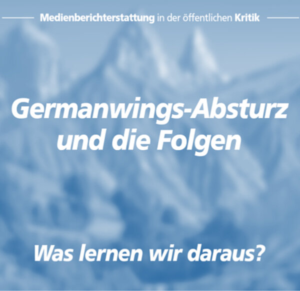 Titelgrafik "Germanwings und die Folgen"