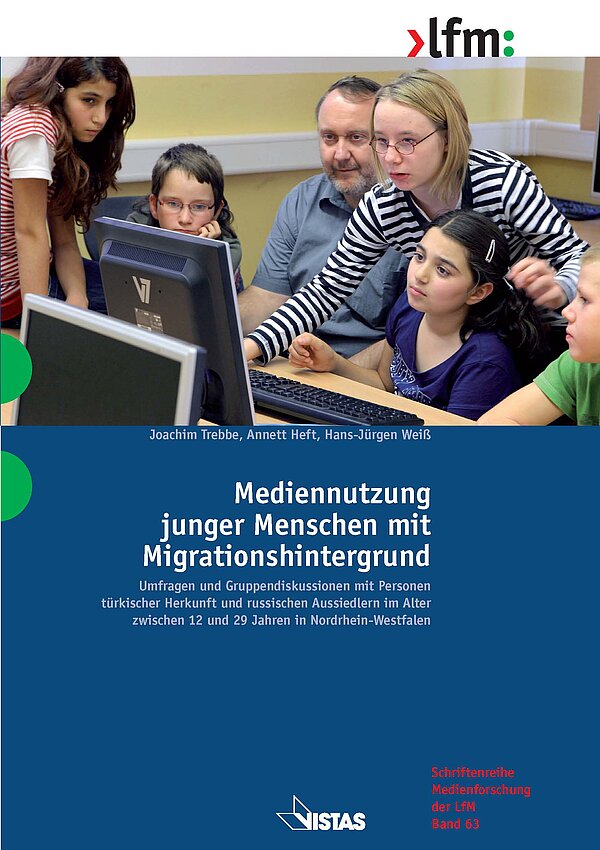 Cover "Mediennutzung junger Menschen mit Migrationshintergrund"